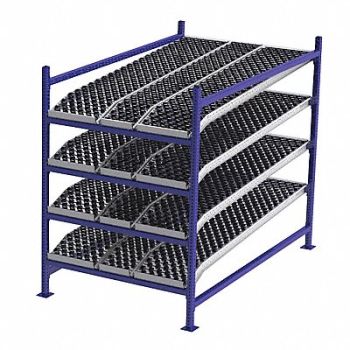 UNEX FLOW CELL Gravty FlwRck 84inx72inx48in #shlv 4, 46KG06