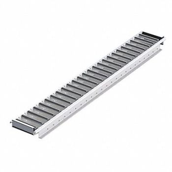 UNEX SPAN TRACK Flow Rack Conveyor 4 ft L 6 W, 46KG23