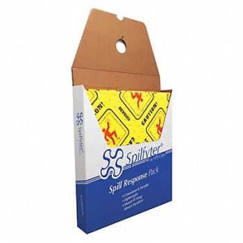 SPILFYTER Absorbent Pad Universal Yellow PK25, 46KJ40