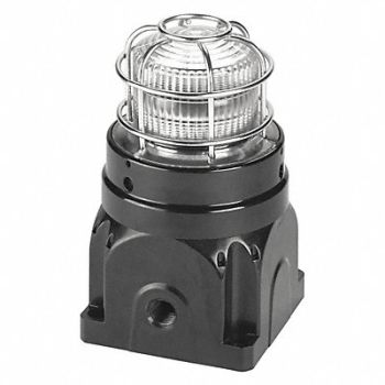 FEDERAL SIGNAL Strobe Light Clear FPM 60 Xenon 0.34A, 46KT88