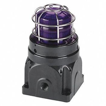 FEDERAL SIGNAL Strobe Light Magenta FPM 60 Xenon 1.50A, 46KT76