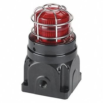 FEDERAL SIGNAL Strobe Light Red FPM 60 Xenon 0.34A, 46KT92
