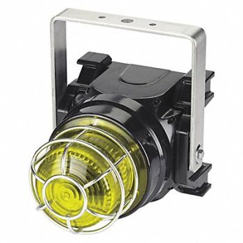 FEDERAL SIGNAL Strobe Light Yellow Xenon 1.50A, 46KT98
