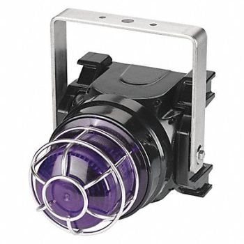 FEDERAL SIGNAL Strobe Light Magenta Xenon 0.34A, 46KU12