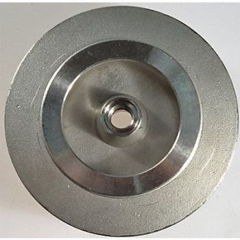 DAYTON Pump Impeller 108mm 316 SSteel For 5WXT4, 46L324
