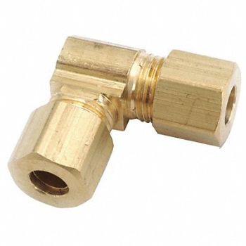 GRAINGER APPROVED Elbow 90 Low Lead Brass Comp 1/4In, 46M559