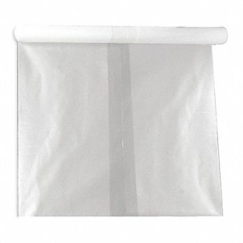 TOUGH GUY Trash Bag 350 gal Clear PK50, 46ML01