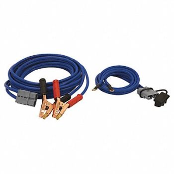 BUYERS PRODUCTS Booster Cable 28ft. L Gray 600 Max Amps, 46MN71