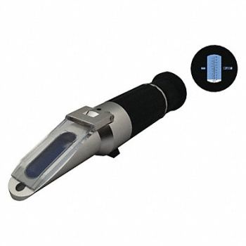 LAXCO INC Analog Refractometer Brix 1in.Wx1in.H, 46MP27