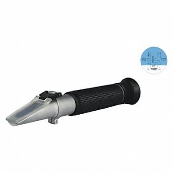 LAXCO INC Analog Refractometer Hand Held 1in.H, 46MP35