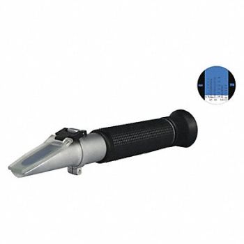 LAXCO INC Refractometer Hand Held 7-1/2in.Lx1in.W, 46MP39
