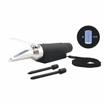 LAXCO INC Analog Refractometer Brix 9in.L x 2 in.H, 46MP45