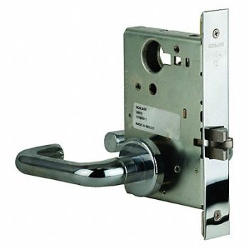 SCHLAGE Passage Latch 03A Trim Bright Chrome, 46TN20