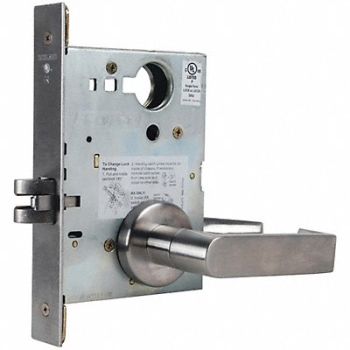 SCHLAGE Passage Latch 06A Trim Stainless Steel, 46TN24