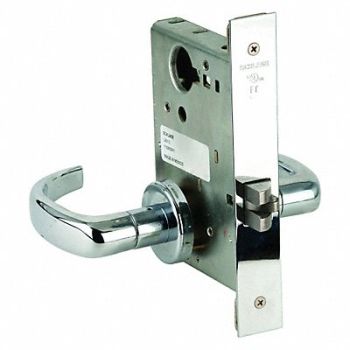 SCHLAGE Passage Latch 17A Trim Bright Chrome, 46TN31