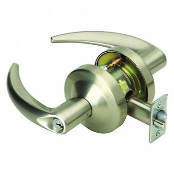SCHLAGE Lever Lockset Mechanical Storeroom Grd.1, 46TN94