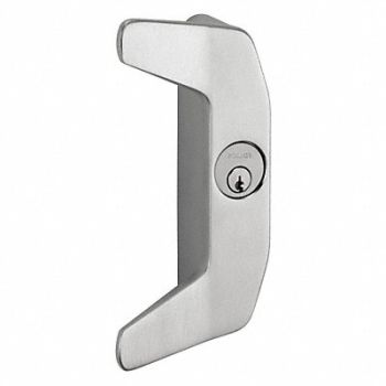 VON DUPRIN Night Latch Pull LH Reversible Silver, 46TR36