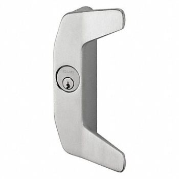 VON DUPRIN Night Latch Pull RH Reversible Silver, 46TR38