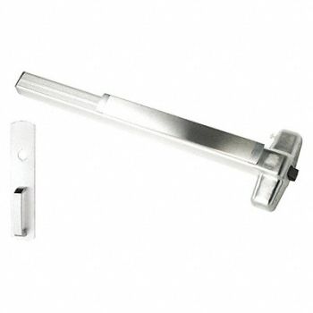 VON DUPRIN Rim 36 in Door W Series 99 Satin Chrome, 46TW80