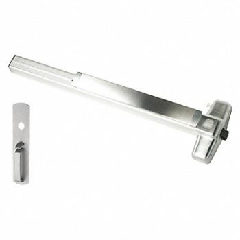 VON DUPRIN Rim 36 in Door W Series 99 Satin Chrome, 46TW81