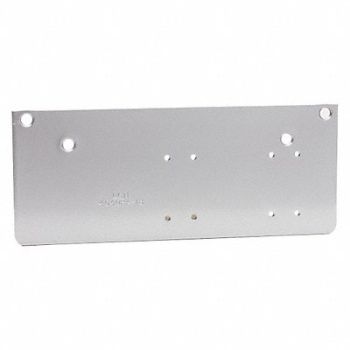 LCN Drop Plate Silver Alum 12-1/4 in L, 46TY42