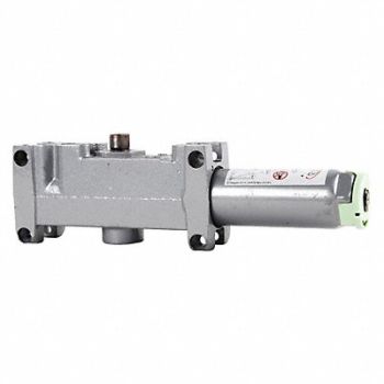 LCN Closer Body Silver Aluminum 12-1/8 in L, 46TY51