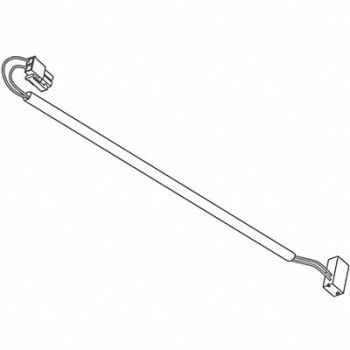 LCN Power Cable Silver Aluminum 24 in L, 46TY56