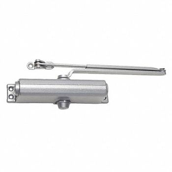 LCN Door Closer Silver 10 in L Reversible, 46TY67