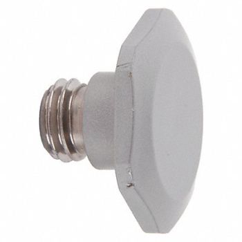 LCN Arm Stud Silver Aluminum 3/8 in L, 46TY99