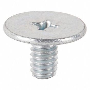 LCN Arm Screw Slvr Alum 3/8 in L, 46TZ11