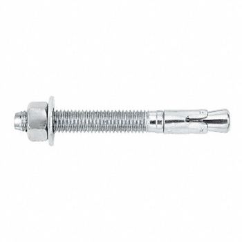DEWALT Wedge Anchor 3/8 -16 Steel 3/8 in PK50, 46U124