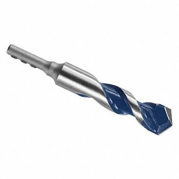 BOSCH Hammer Masonry Drill 1in Carbide Tip, 46U353