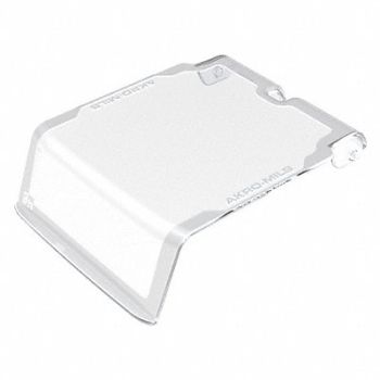 AKRO-MILS Bin Lid Clear Polystyrene 5 in, 46U433
