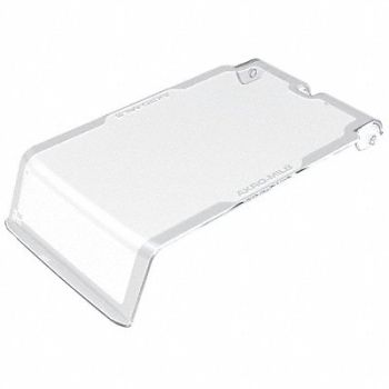 AKRO-MILS Bin Lid Clear Polystyrene 7 in, 46U434