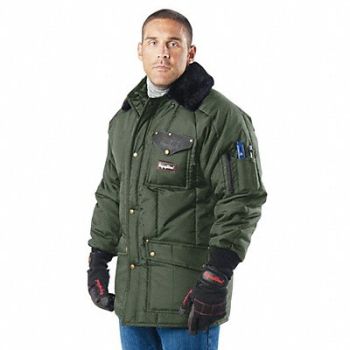 REFRIGIWEAR H4968 Jacket Insulated Mens Sage M, 46V895