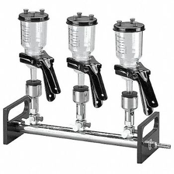 LAB SAFETY SUPPLY Vacuum Manifold PSF Funnel 3-Place, 46Z322