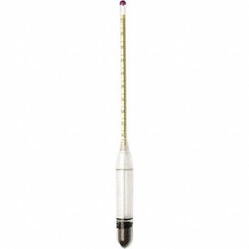 DURAC Hydrometer Specific Gravity 1.050/1.220, 46Z358