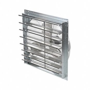 AIRMASTER FAN ShtrMnt ExhFn 30In Bld Dia Alum 115V, 46Z432