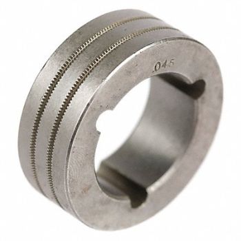 TWECO MIG V-Knurl Btm Feed Drive Roll, 46Z460