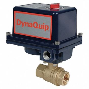 DYNAQUIP CONTROLS Ball Valve Electronic 1 In FNPT, 46Z629
