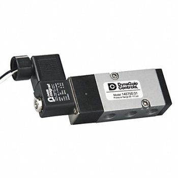 DYNAQUIP CONTROLS Solenoid Air Control 1/4 12VDC, 46Z648