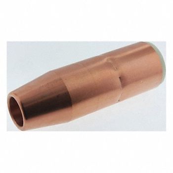 AMERICAN TORCH TIP ATTC Copper Tapered MIG Weld Nozzle PK2, 46Z743
