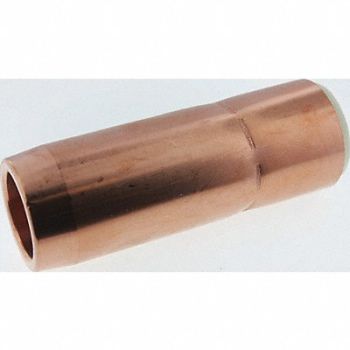 AMERICAN TORCH TIP ATTC Copper Tapered MIG Weld Nozzle PK2, 46Z806