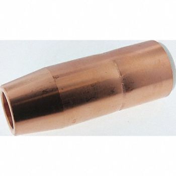 AMERICAN TORCH TIP ATTC Copper Tapered MIG Weld Nozzle PK2, 46Z909