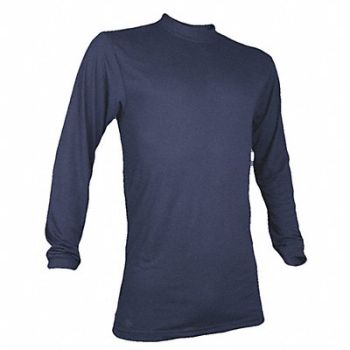TRU-SPEC Flame-Resistant Crewneck Shirt Navy 3XL, 471K27