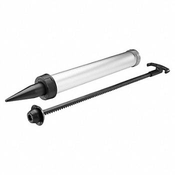 MILWAUKEE Caulk Gun Conversion Kit 20 oz Aluminum, 14P347