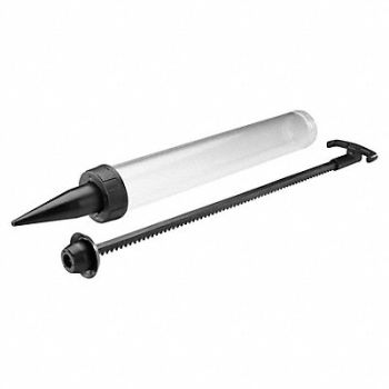 MILWAUKEE Caulk Gun Conversion Kit 20 oz Plastic, 14P348