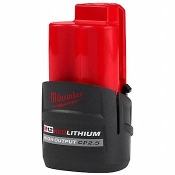 MILWAUKEE Battery Pack 2.5Ah, 794JN5
