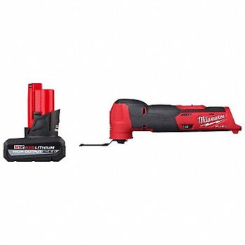 MILWAUKEE M12 XC5.0 Battery Pack M12 Multi-Tool, 387WP9