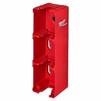 MILWAUKEE Battery Rack Impact Resistant Polymers, 792VK3